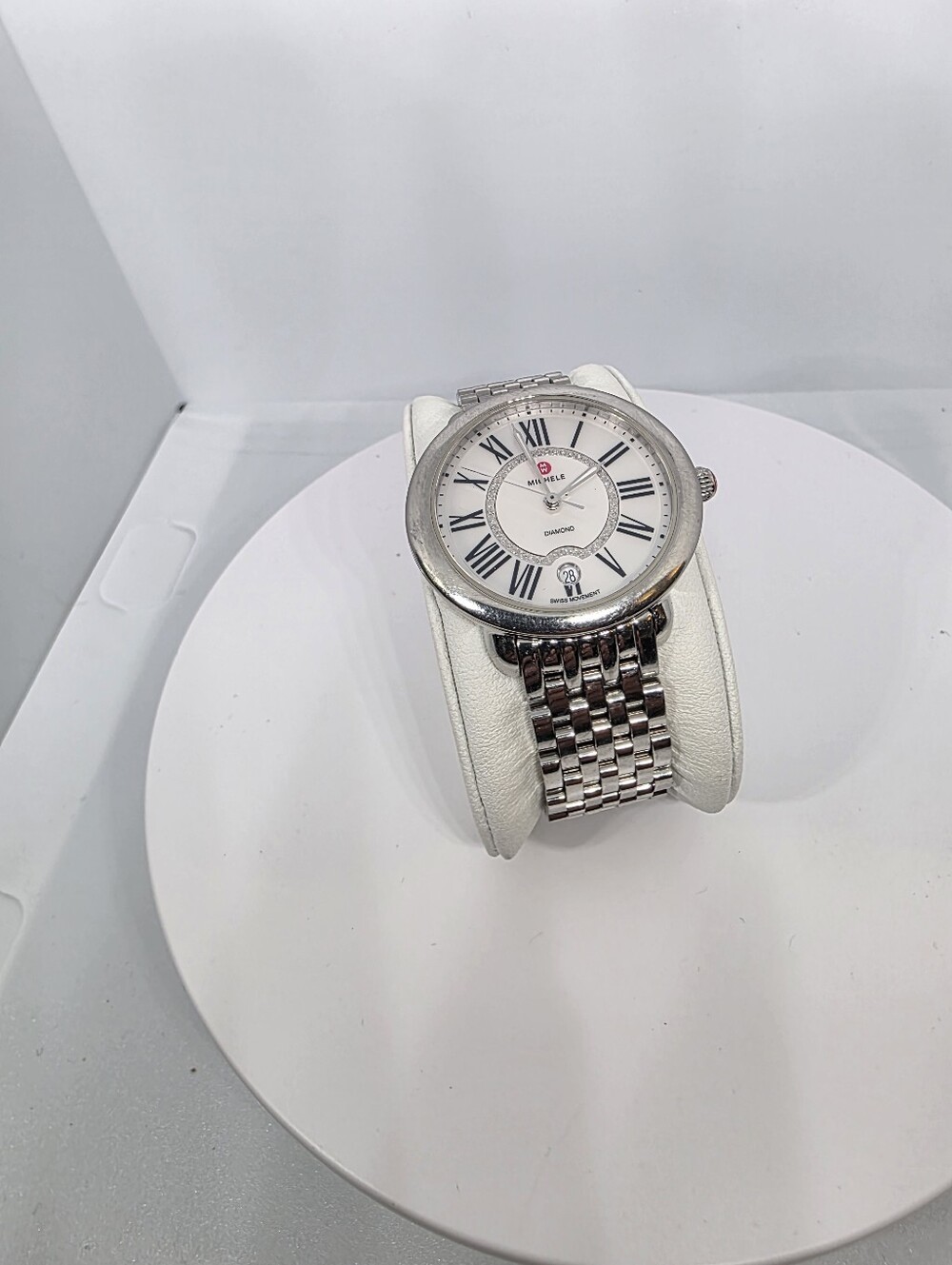 Michele Serein Diamond Collection, 29mm Watch with 46 Diamonds.